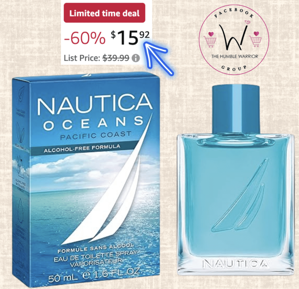 Nautica Oceans Pacific Coast Eau De Toilette!